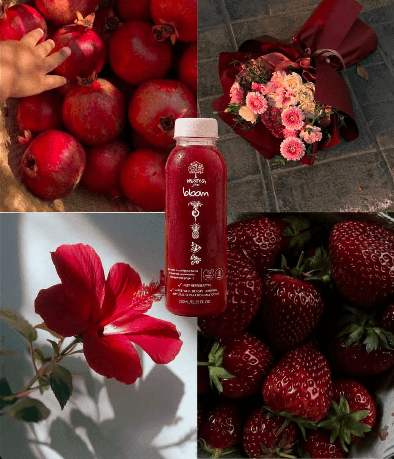The Bloom mood — its bottle among the things it tastes like