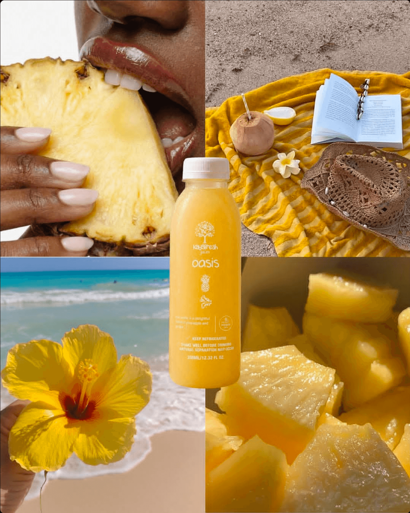 The Oasis mood — its bottle among the things it tastes like