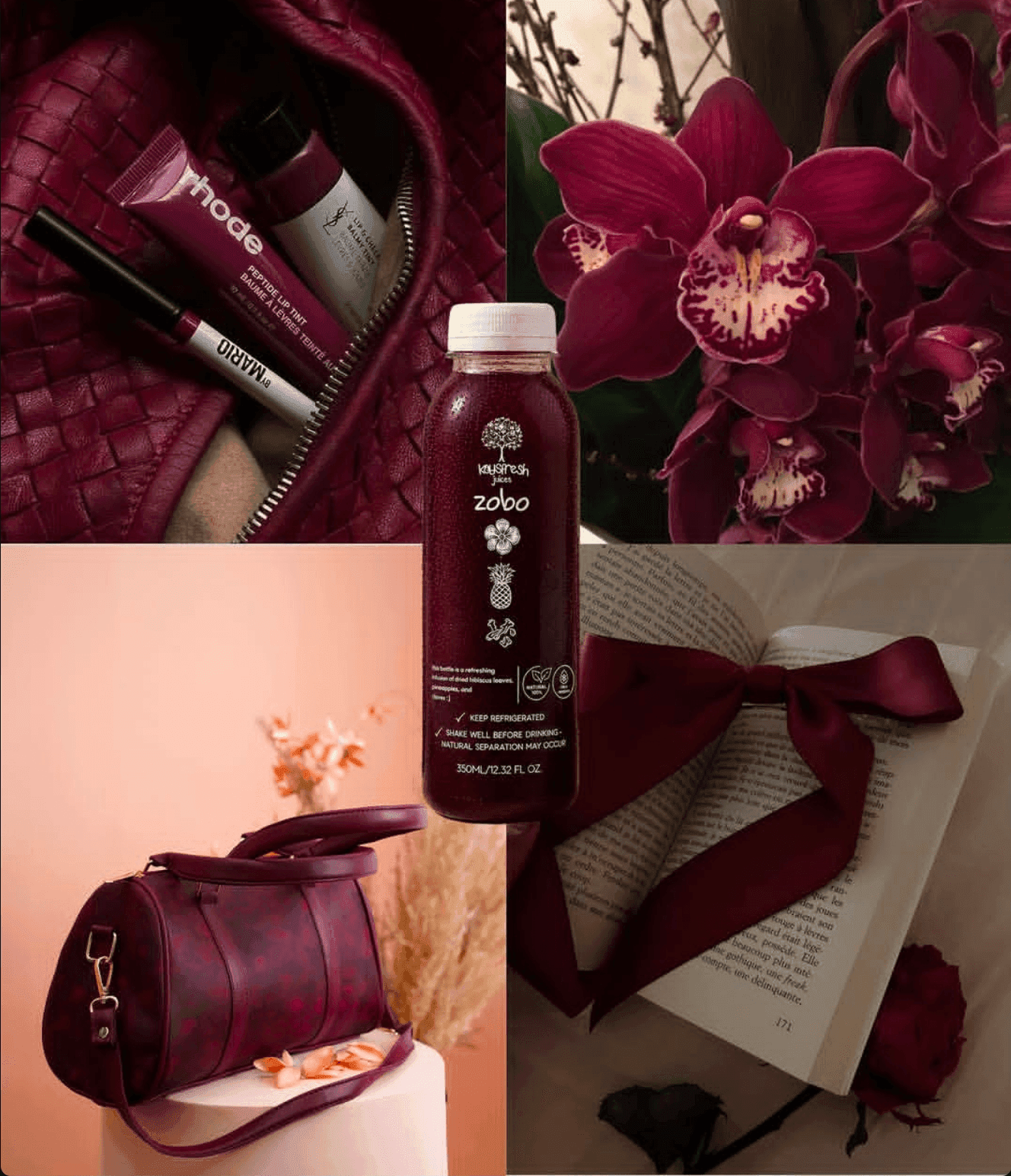 The Zobo mood — its bottle among the things it tastes like